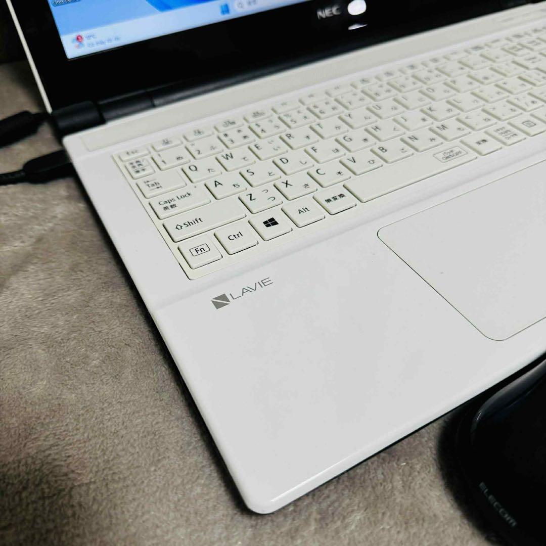 S241 NECノートパソコンSSDメモリ8G高速Windows11オフィス付き - メルカリ