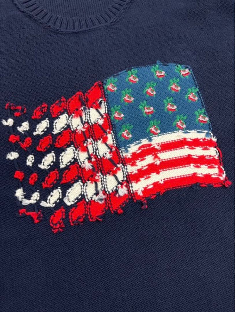 dairiku tttmsw コラボニット 星条旗 - メルカリ