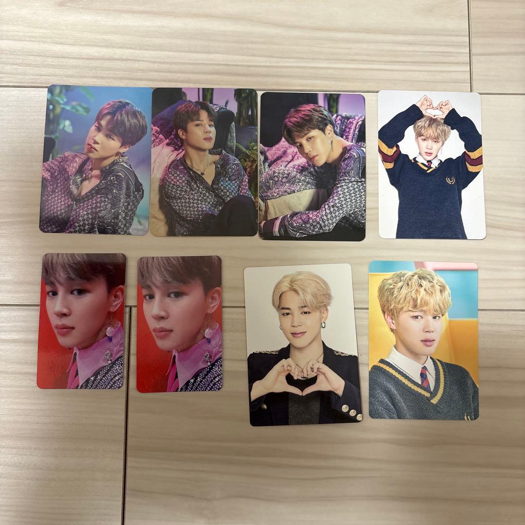 ジミン トレカ ミニフォト まとめ売り8枚 - メルカリ