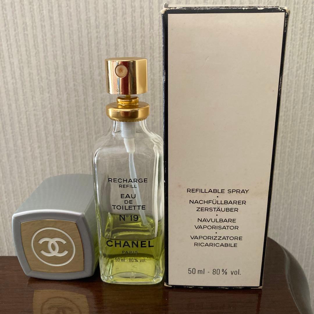 CHANEL シャネル19番オードトワレスプレー香水 50mlボトル - メルカリ