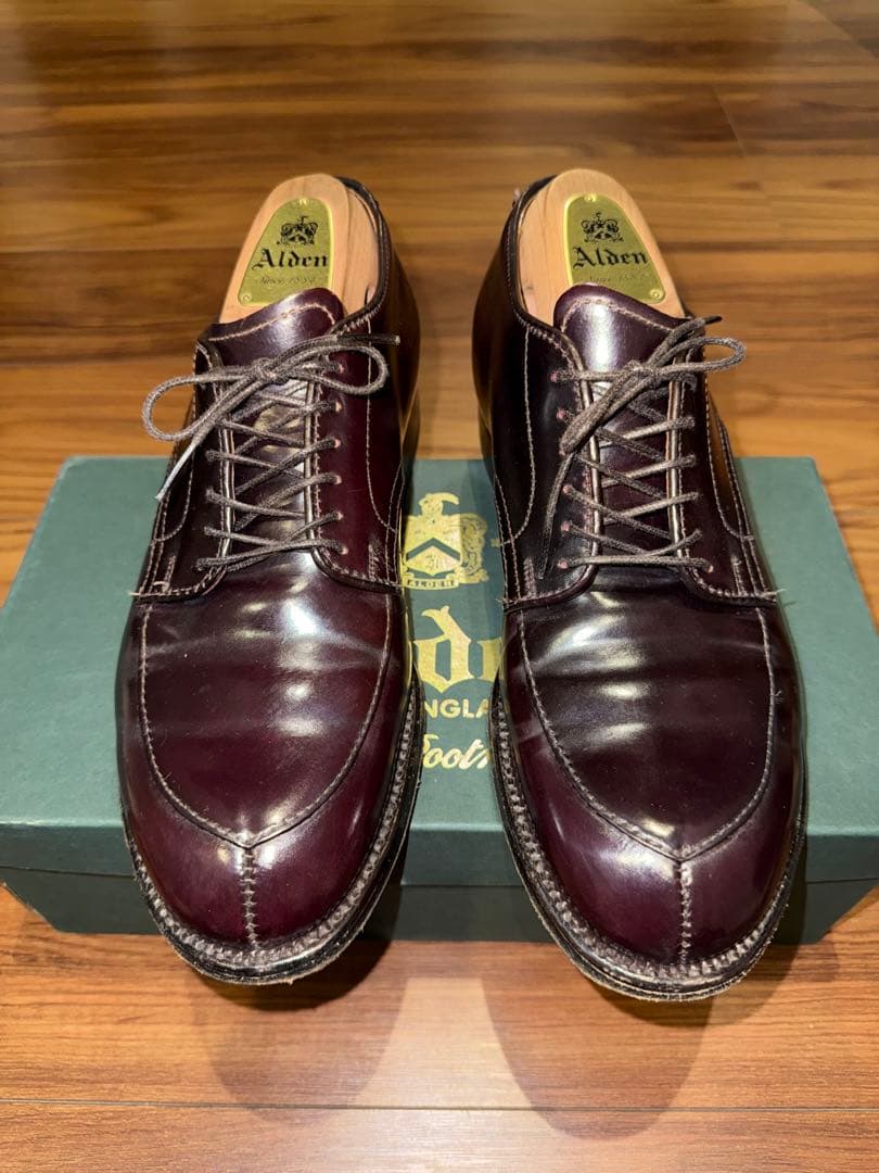 Alden 54321 コードバン SHIPS別注 ダークバーガンディ 6D - メルカリ