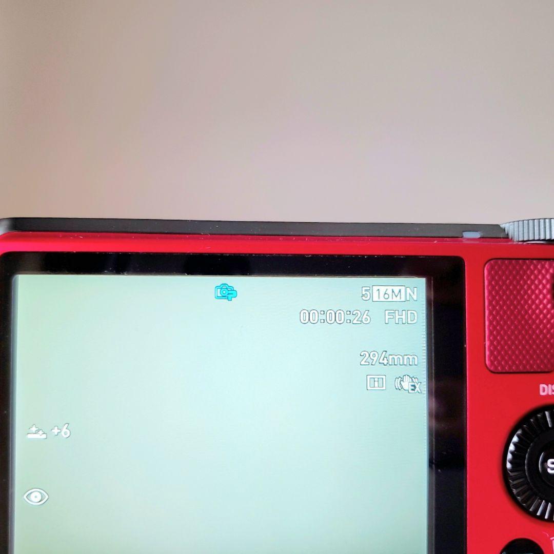 極美品 CASIO デジタルカメラ EXLIM EX-ZR800 レッド