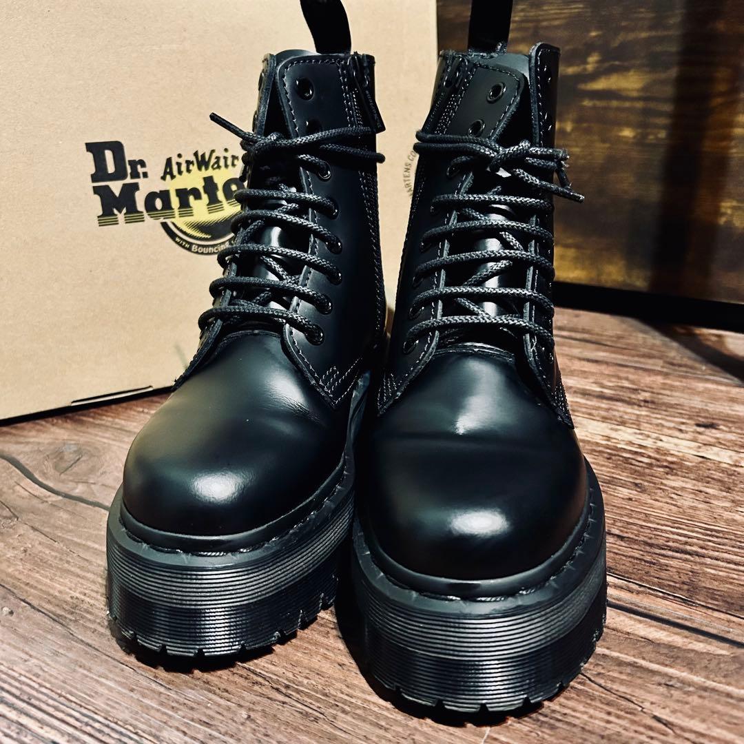 超美品 APAC限定 ドクターマーチン JADON MONO 8 ホール UK3 - メルカリ