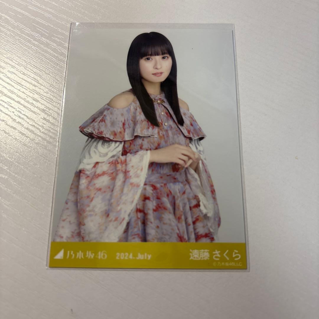 乃木坂46 生写真 遠藤さくら 12thBD ライブ衣装 - メルカリ