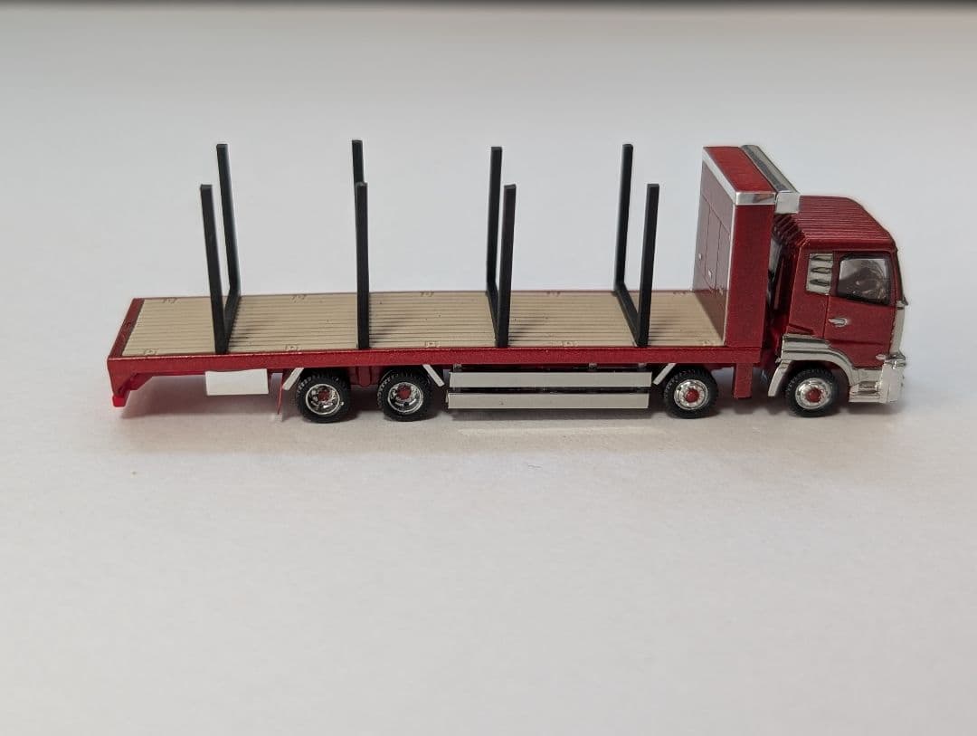 トミーテック トラックコレクション 改造 クオン 原木運搬車 - メルカリ