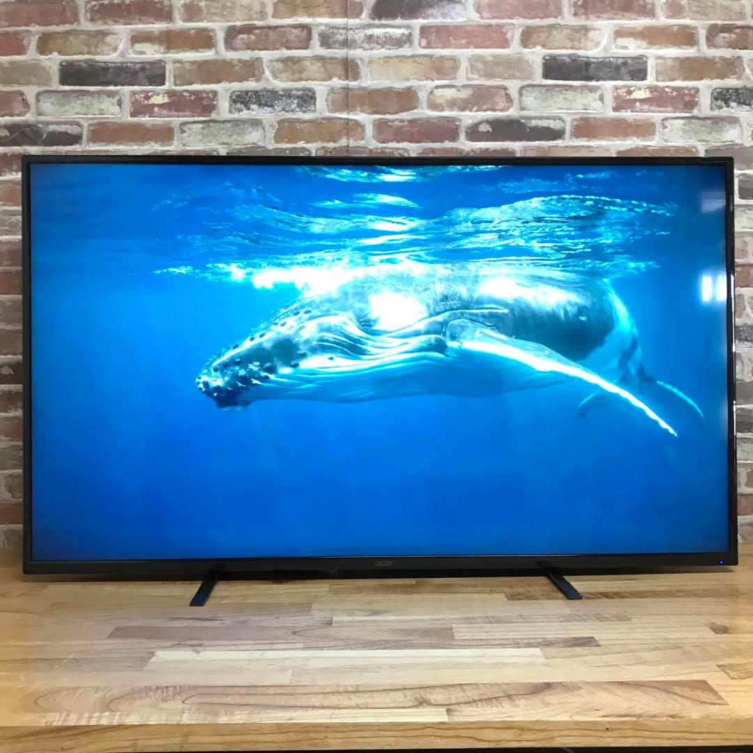 即日受渡❣️ 全国送料込acer4K液晶モニター55型HDR10対応、スピーカー