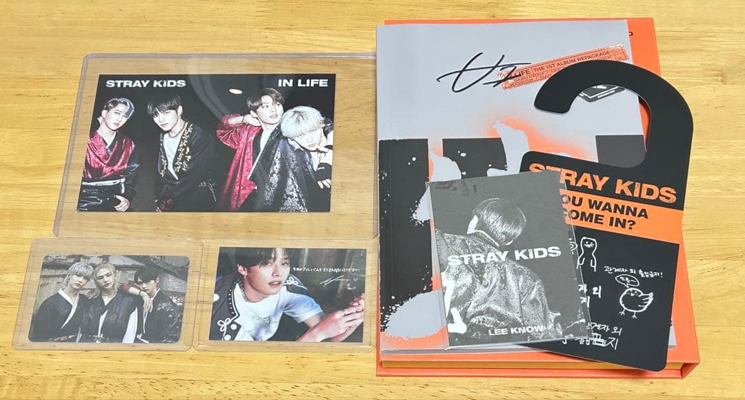 Stray Kids スキズ Lee Know リノ IN生 サイン入り トレカ - メルカリ