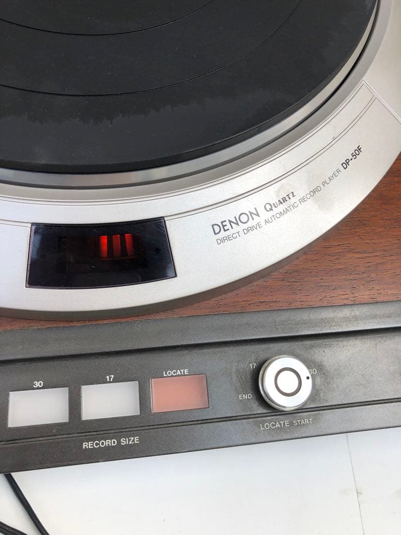 DENON デノン DP-50F通電のみジャンク(D165)