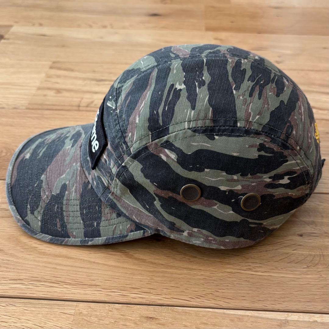 希少 Supreme Military Camp Cap 24SS タイガーカモ - メルカリ
