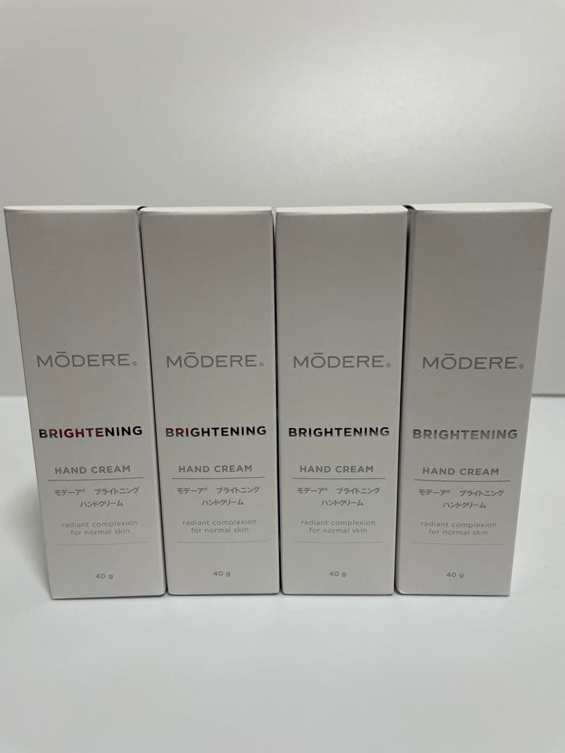 MODERE モデーア　ブライトニングハンドクリーム4本セット モデーア ブライトニング ハンドクリーム」 – Modereトピックス