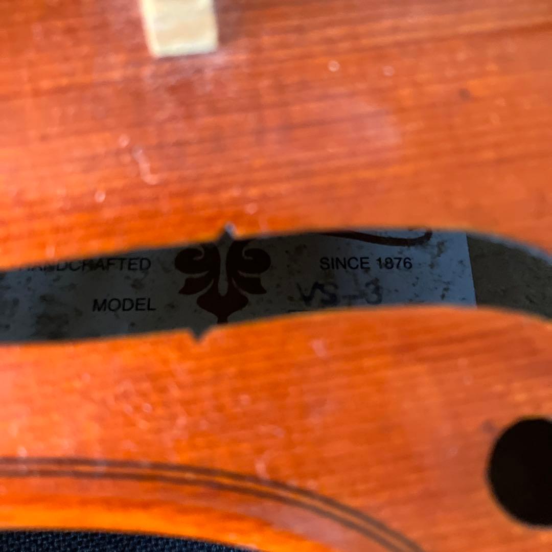 カルロジョルダーノ VS-3 フレット バイオリン4/4 虎目一枚板 一式