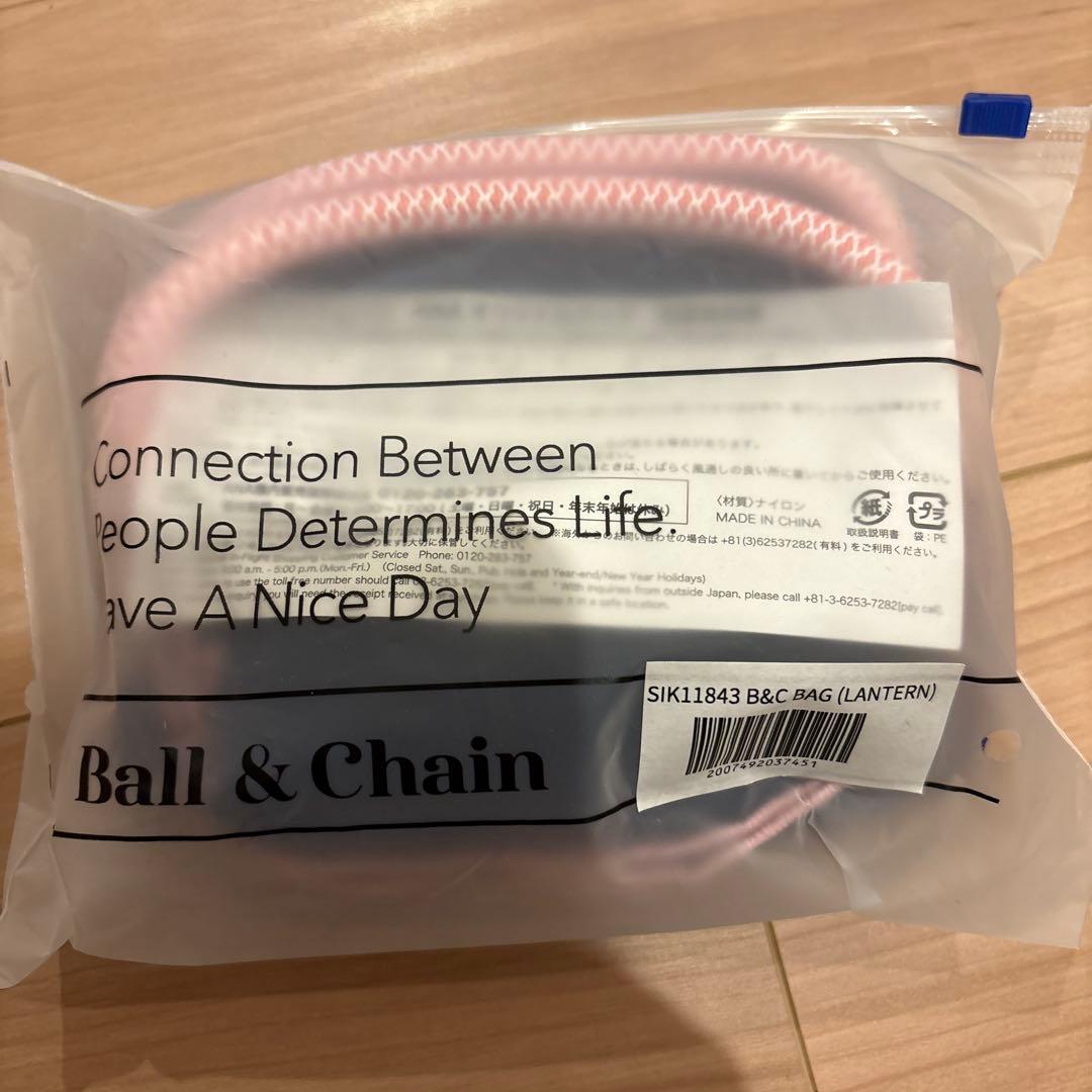 国際線機内販売限定ボールアンドチェーンANAオリジナルバッグ 未使用 M