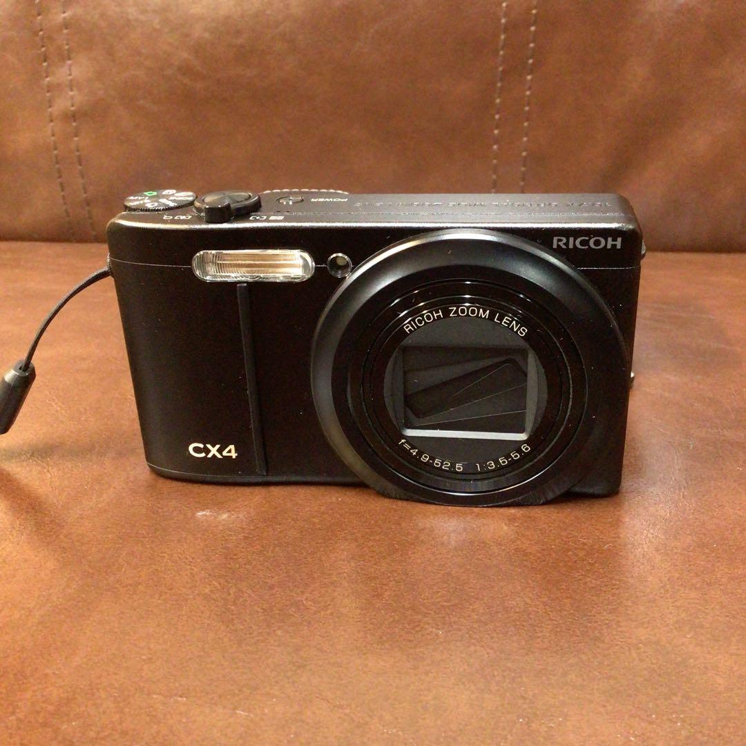 RICOH リコー CX4 コンパクトデジタルカメラ ブラック 動作確認済