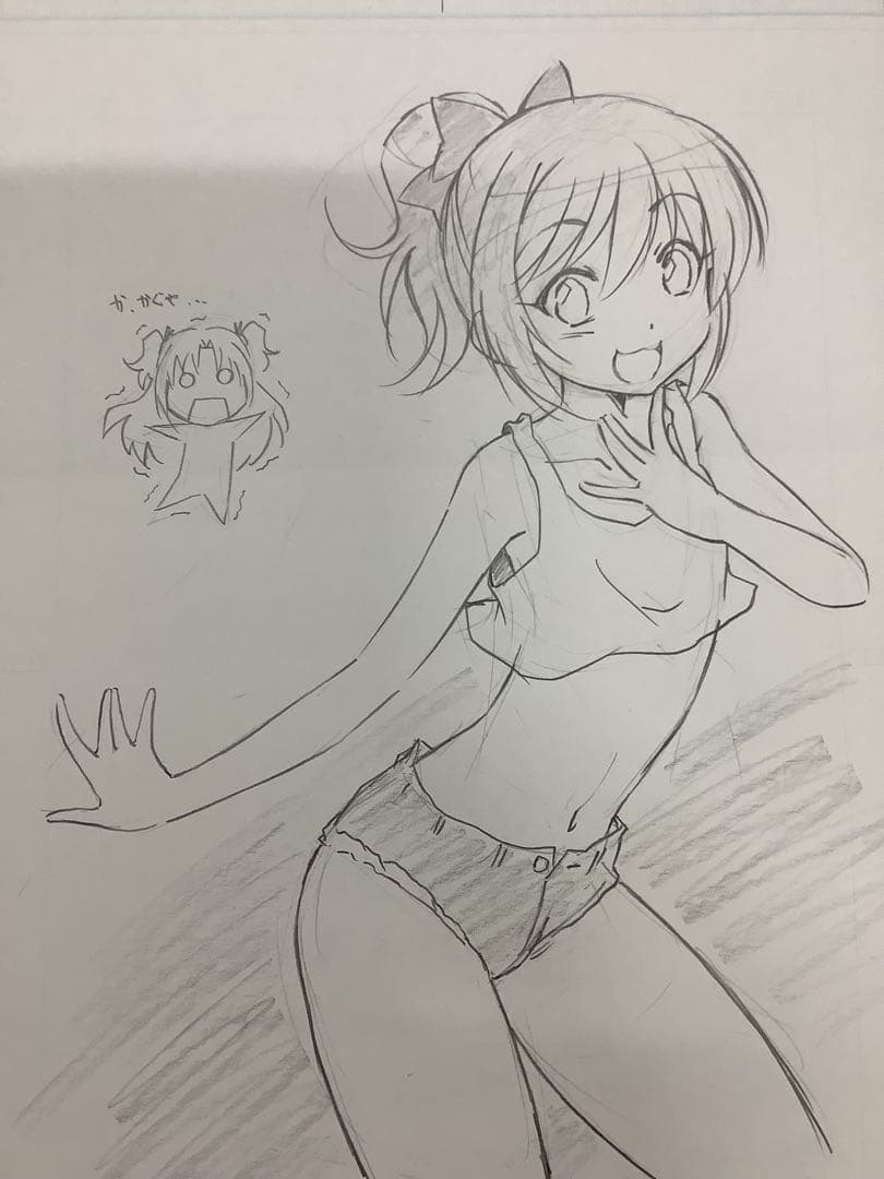 アニメ ひめゴト本 生原稿27枚 同人誌用？ その4