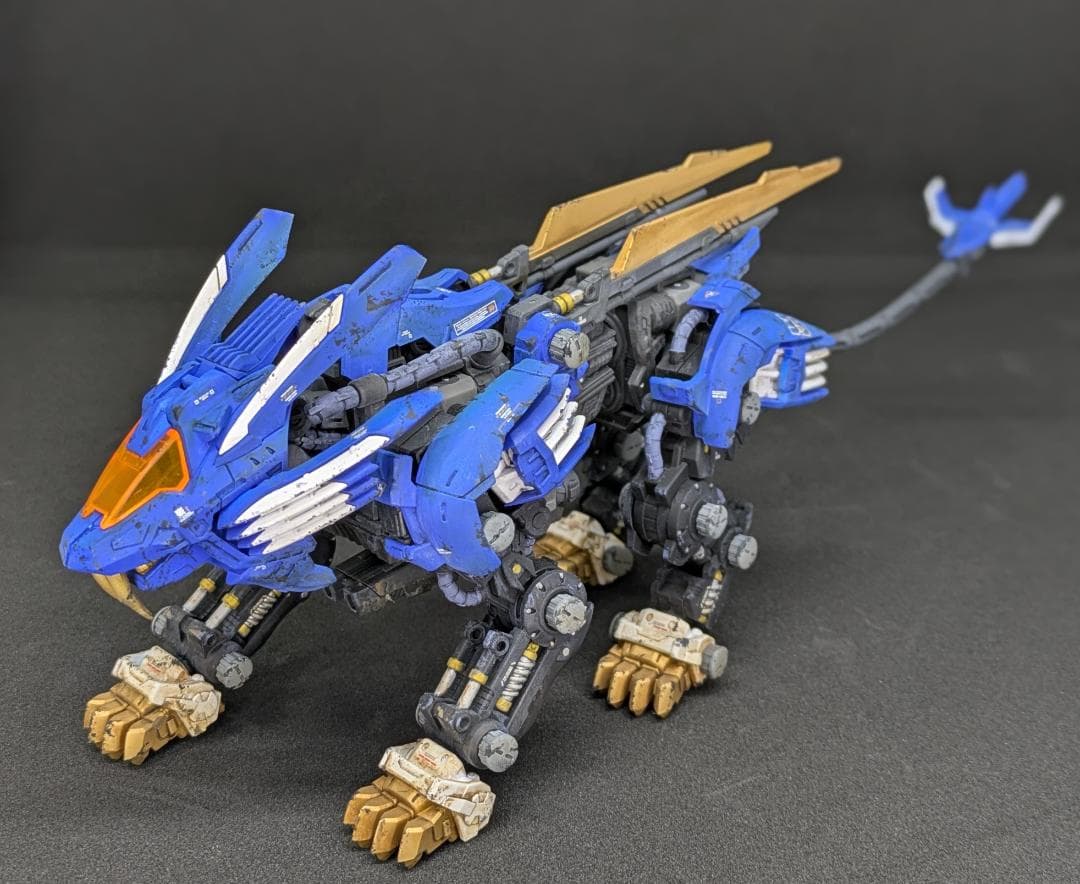 ゾイド　リアライズモデル RMZ-001　ブレードライガー　塗装済み完成品 リアライズモデル ゾイド RMZ-001 ブレードライガー（再販）[タカラ