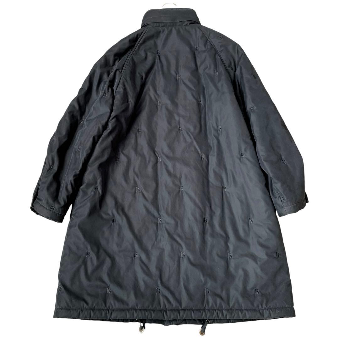 希少✨バーバリー モッズコート Bロゴ B金具 ノバチェック フード収納