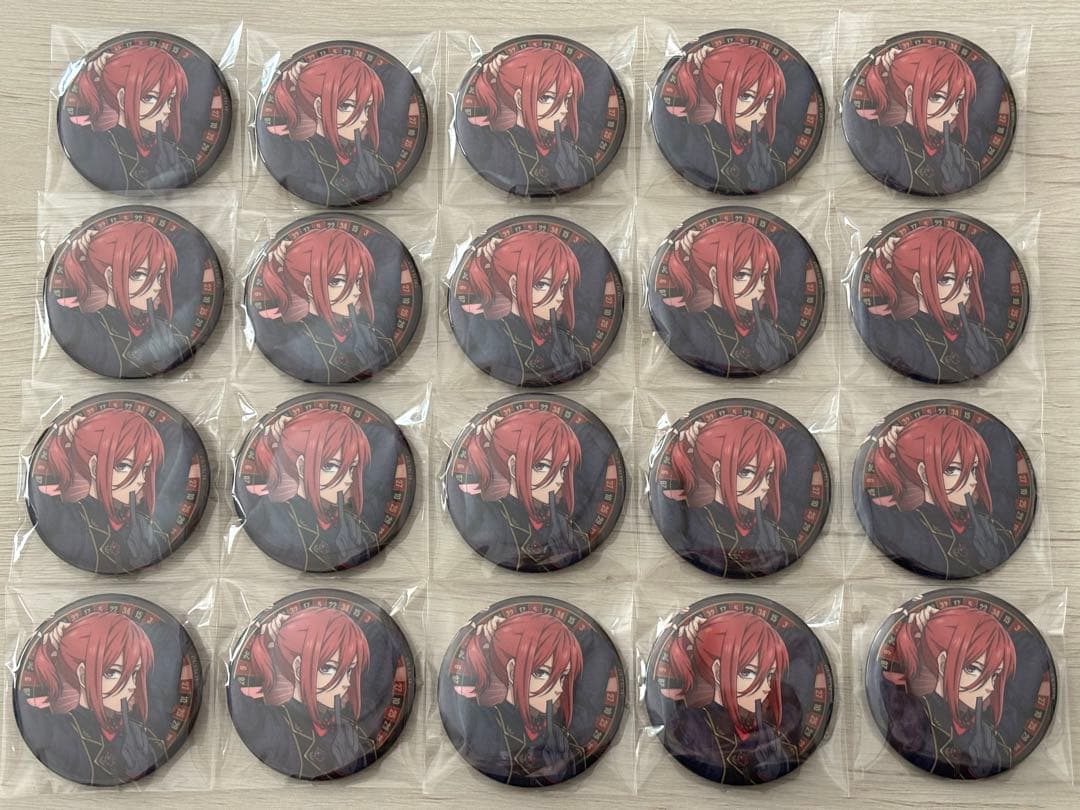 ブルーロック 千切豹馬 CASINO ディーラー 缶バッジ 20点セット ブルーロック happy Birthday！千切豹馬おっきめキラキラ缶バッジ