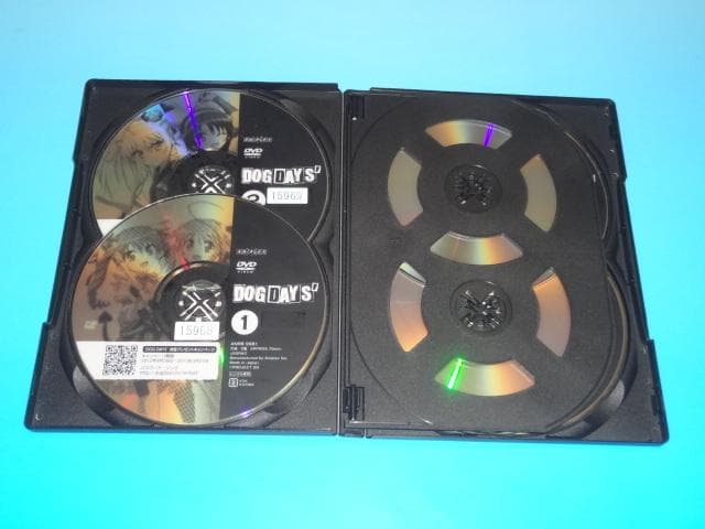 DVD DOGDAYS ドッグデイズ 1期～3期 18巻 全巻 レンタル