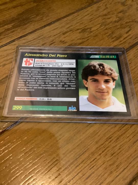 アレッサンドロデルピエロ ルーキーカード ディクサン 3枚 - メルカリ