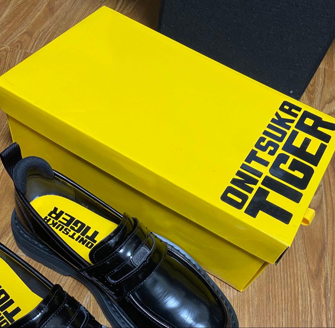 Onitsuka Tiger ブラック ローファー 26.5cm