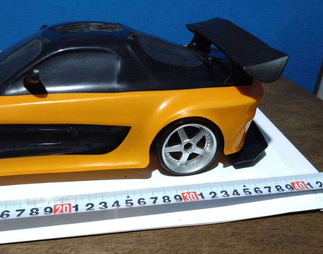 不動車】ワイルド・スピード RX-7 VeilSide RCカー ドリフト仕様