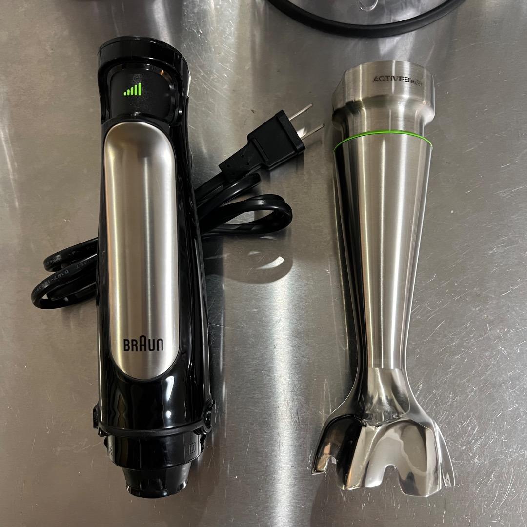 ブラウン ハンドブレンダー美品 マルチクイック7 MQ7080XG ミキサー付