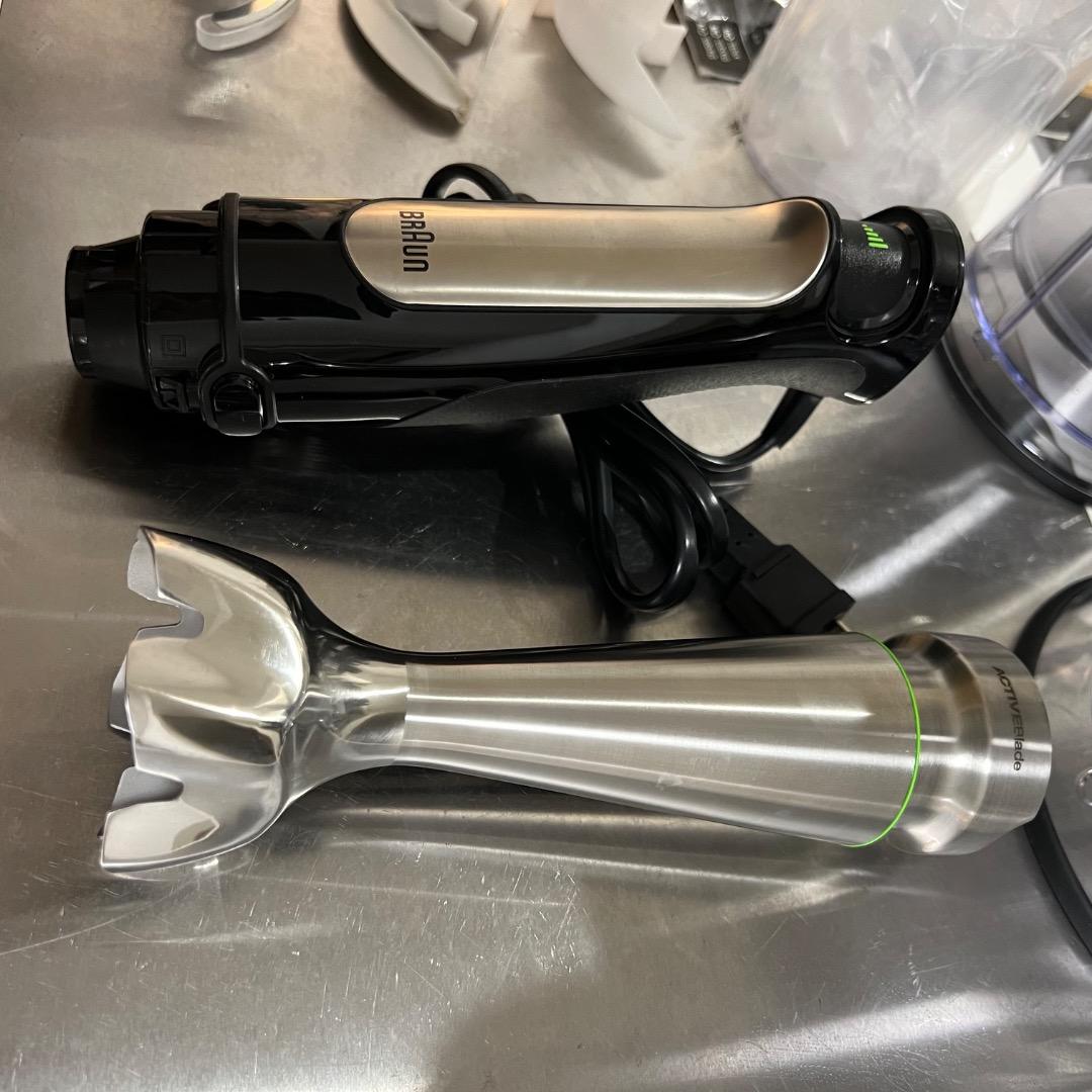 ブラウン ハンドブレンダー美品 マルチクイック7 MQ7080XG ミキサー付