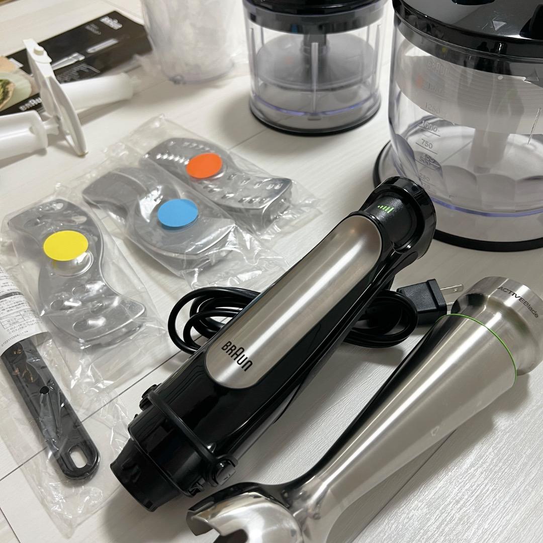 ブラウン ハンドブレンダー美品 マルチクイック7 MQ7080XG ミキサー付