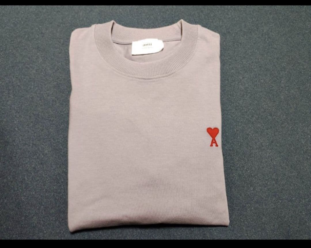 アミパリス AMIPARIS スウェット（ロングTシャツ） 楽天市場】AMI Paris アミ パリス 長袖 ロンT リブ無し AMI DE COEUR