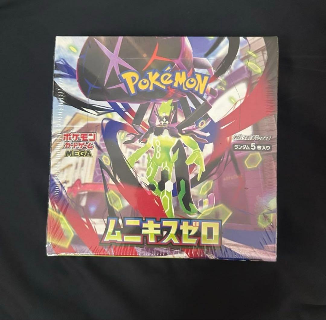 ポケモンカードゲーム ムニキスゼロ 新品未開封 BOX シュリンク付き