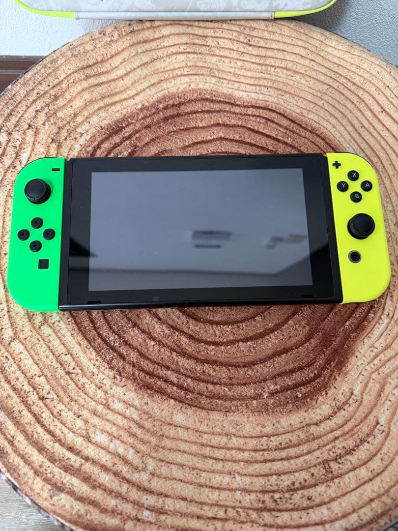 Nintendo Switch ニンテンドースイッチ本体 GRN/YEL箱無し - メルカリ