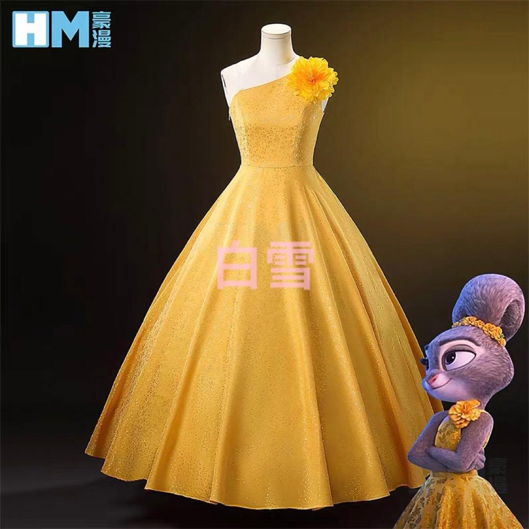 ♡ ズートピア2 ジュディ ドレス コスプレ 衣装 高品質 ♡ - メルカリ