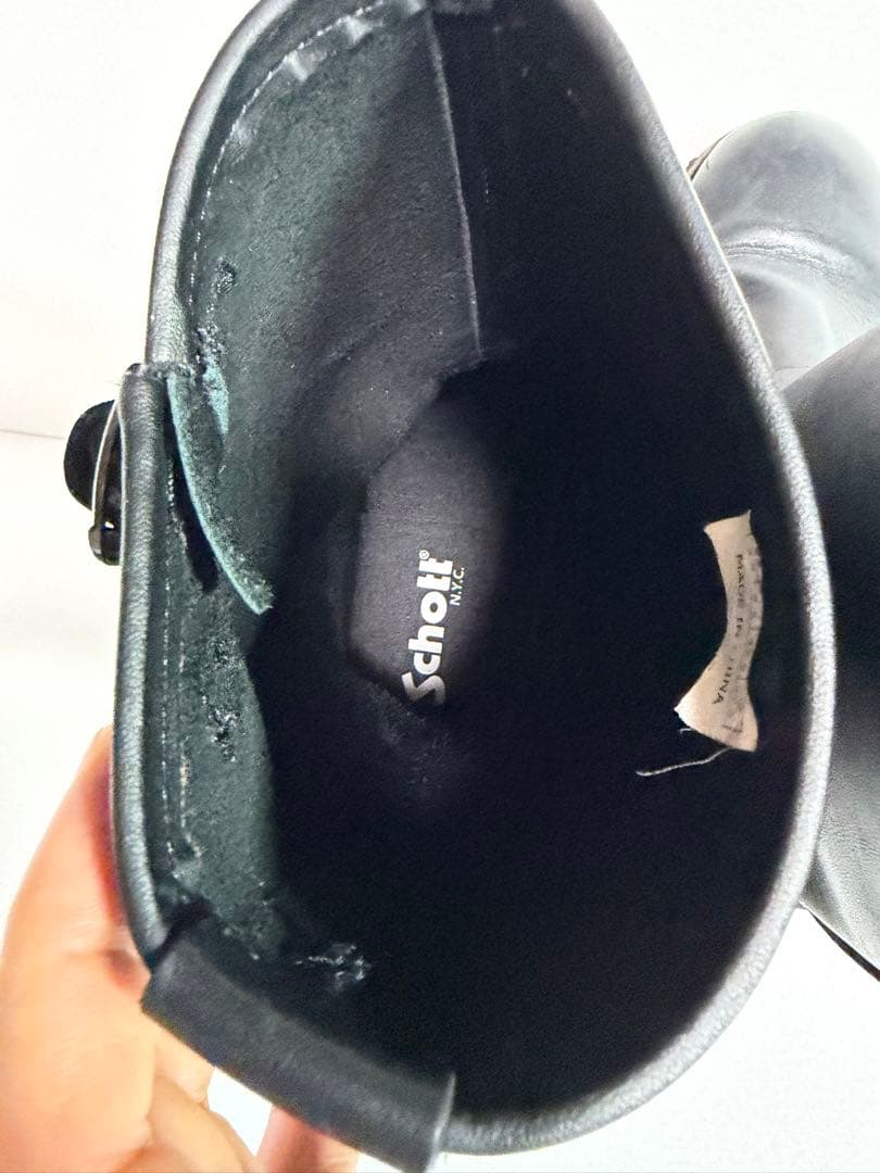 希少　美品　箱付き　Schott エンジニアブーツ　27.5cm