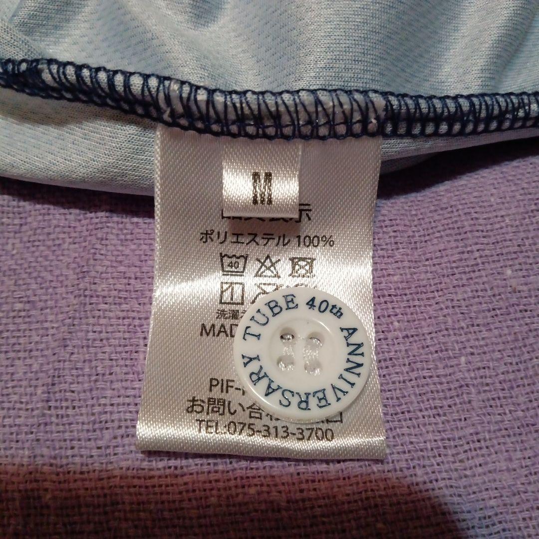 TUBE 40周年記念 ボタン付きシャツ ユニフォーム M リストバンド付き