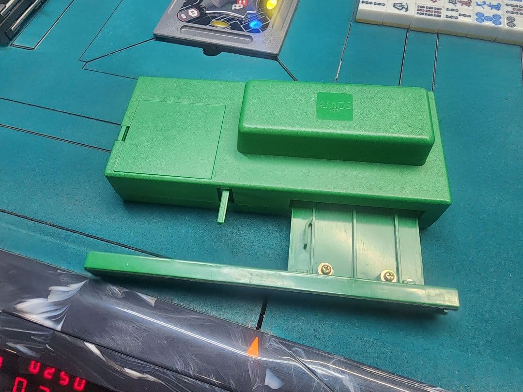 牌山押出機 【ゴッドハンド2 】全自動麻雀卓三人打ち麻雀用 中古 美品