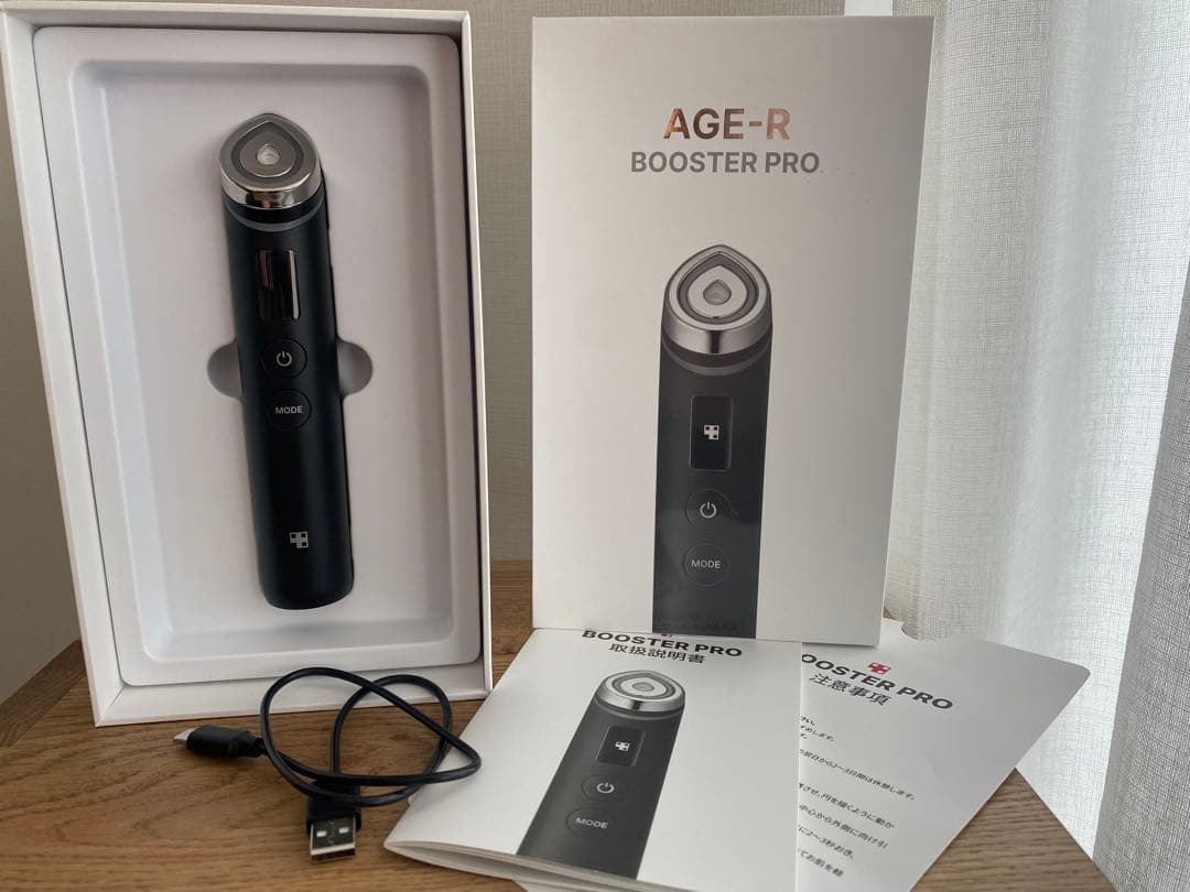 【メディキューブ】 AGE-R BOOSTER PRO 美顔器 Amazon.co.jp: メディキューブ AGE-Rブースタープロ ブラック 1日5分
