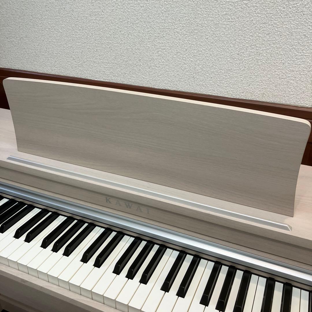 美品 KAWAI 電子ピアノCN201A 2024年10月購入品 ホワイト - メルカリ