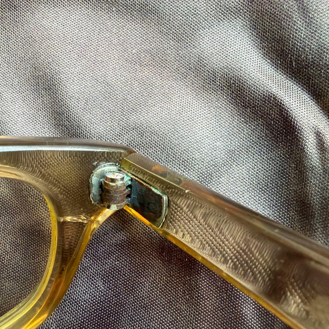 泰八郎謹製 T-104 メガネ クリアベージュ オプティシアン・ロイド購入