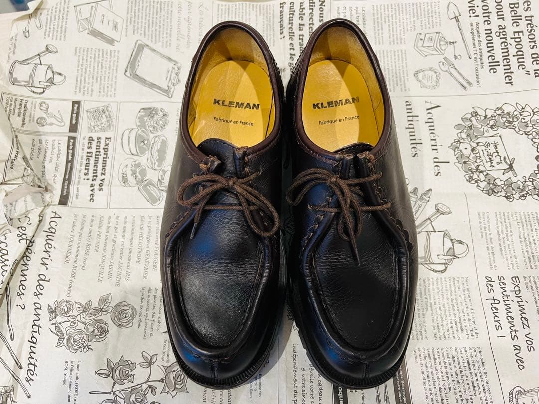【EU39/25.0-25.5】KLEMAN PADROR チロリアンシューズ