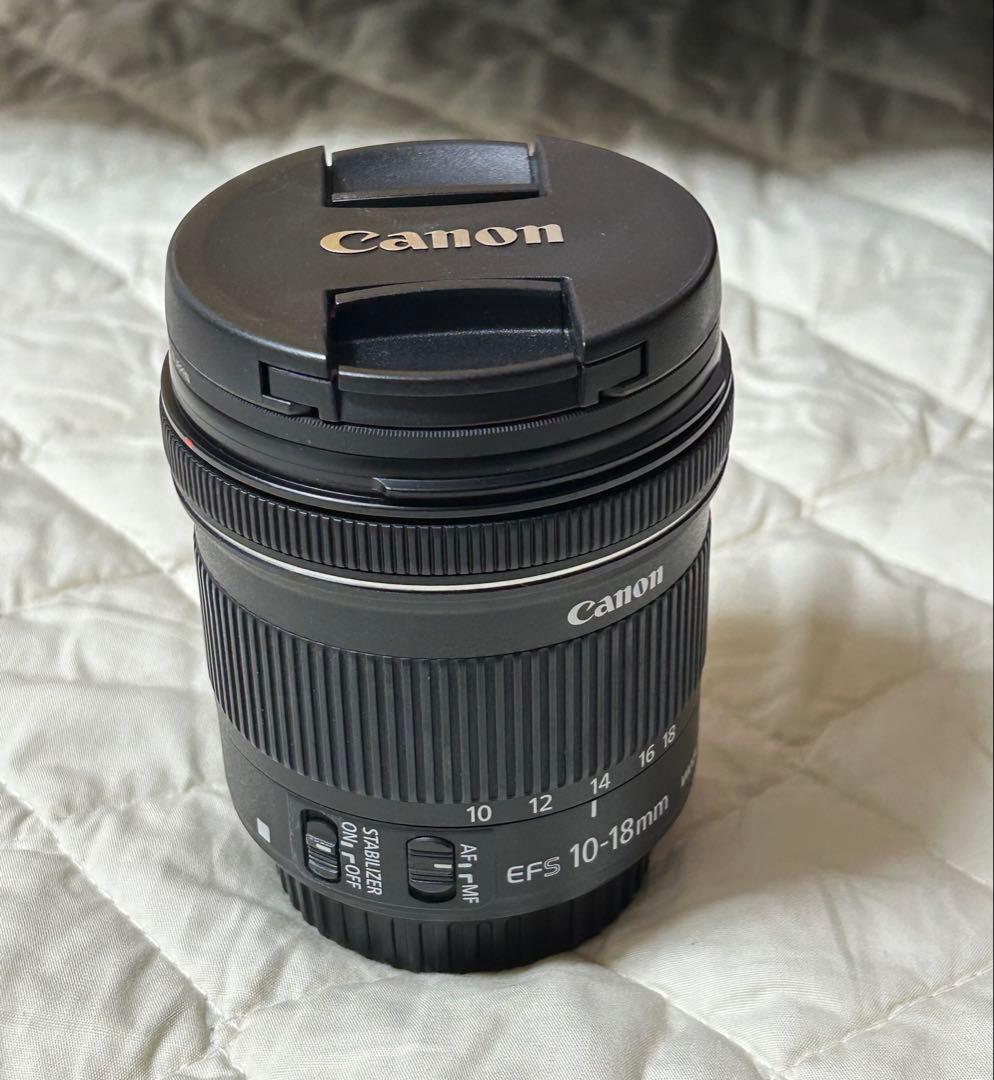 【美品】Canon EF-S10-18mm F4.5-5.6 フィルター付き