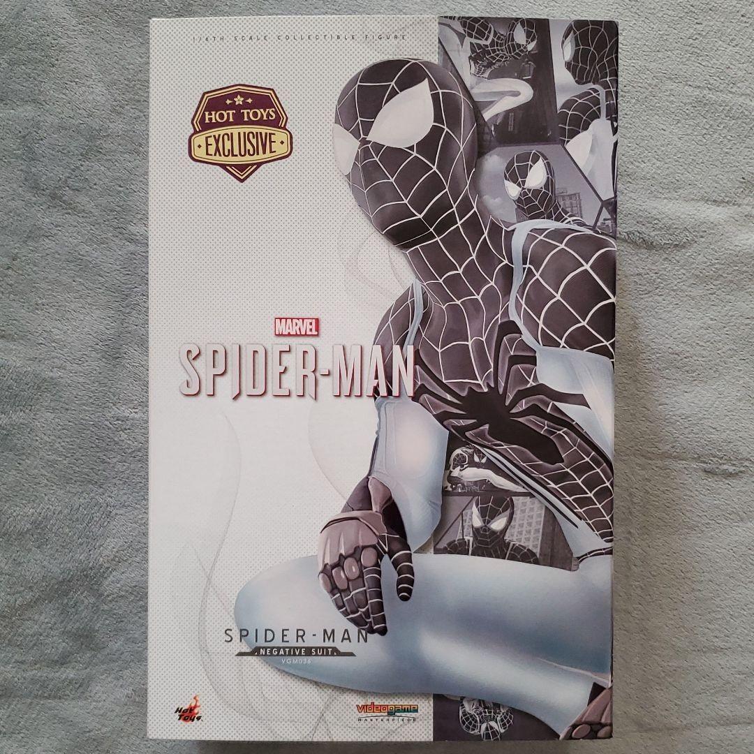 ホットトイズ1／6スケール スパイダーマン ネガティブ・スーツ版