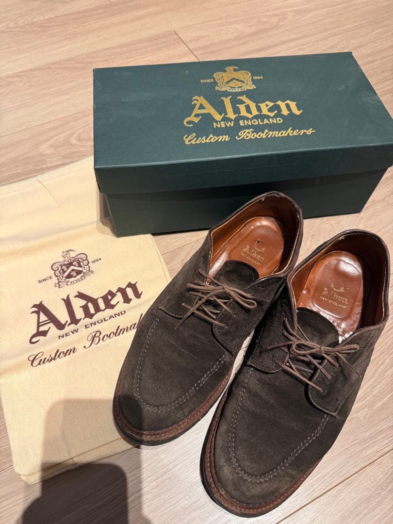 ALDEN(オールデン) 革靴　メンズ　スエード　短靴 楽天市場】alden スエードの通販