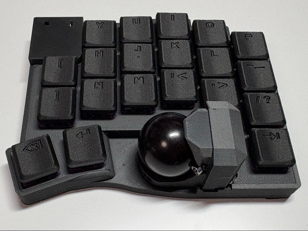 17mm狭ピッチ BT無線KeyballBLE 42keys 完成品 - メルカリ