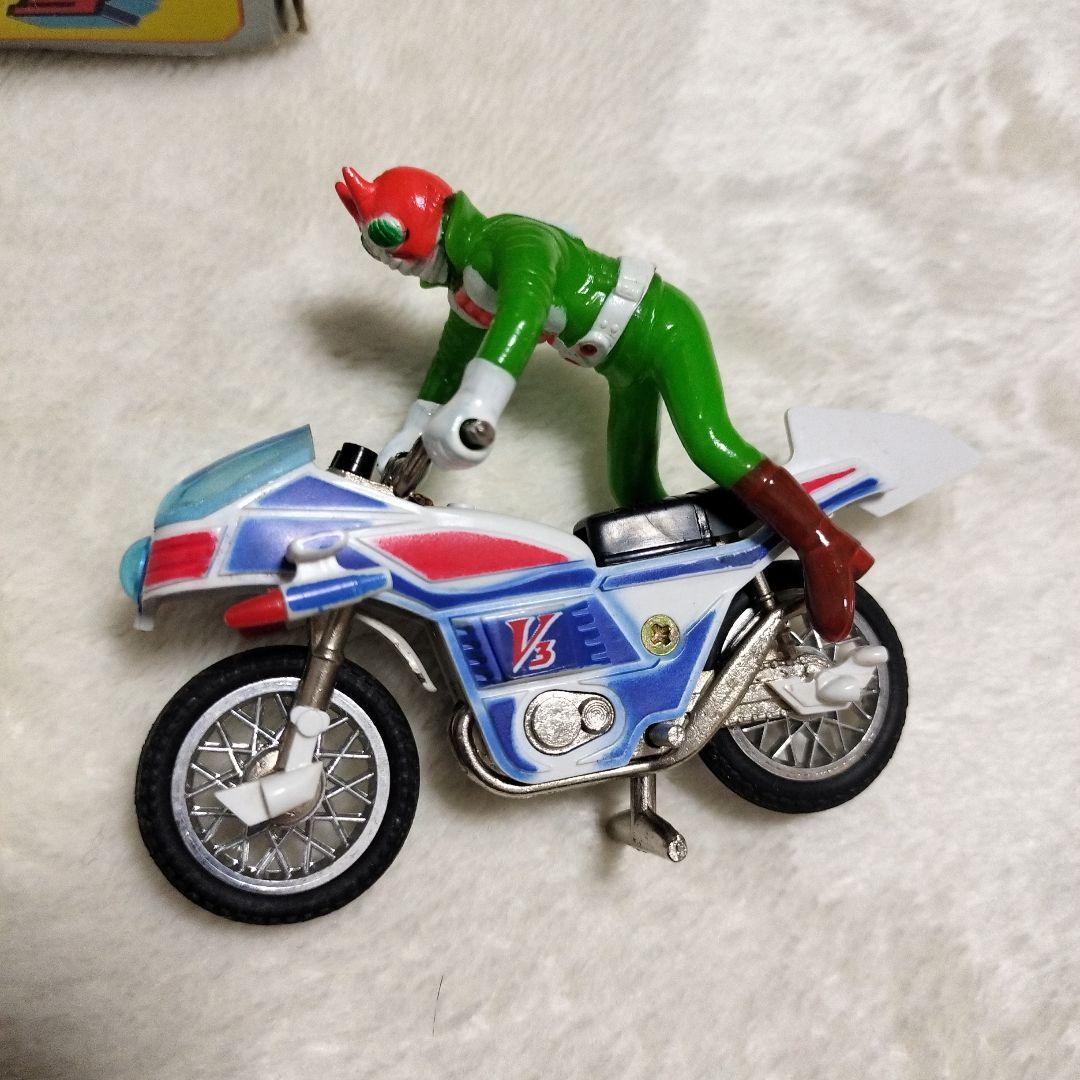 昭和おもちゃ】ポピニカ_仮面ライダーV3_ハリケーン号 - メルカリ