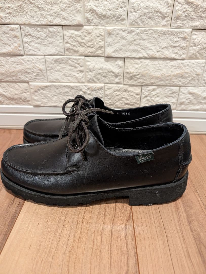 Paraboot ARPENTEUR 別注 デッキシューズ 6 ブラック - メルカリ