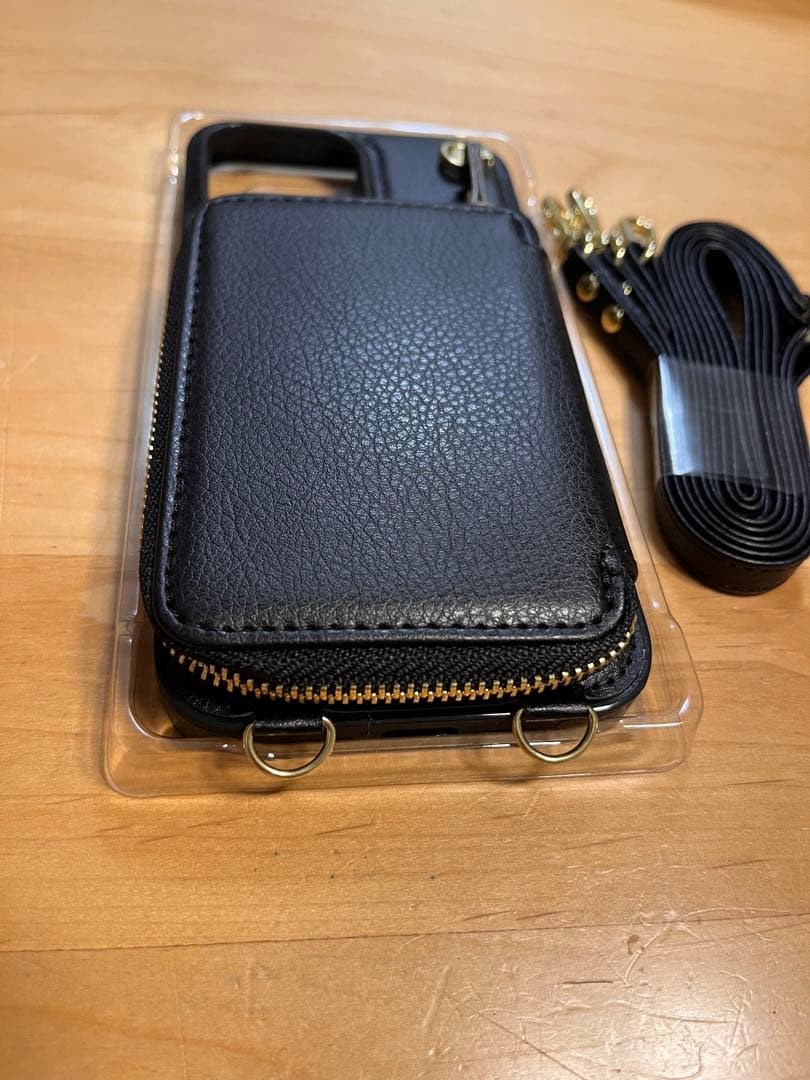 Bocasal】iPhone13 Pro MAX ケースウォレットストラップ