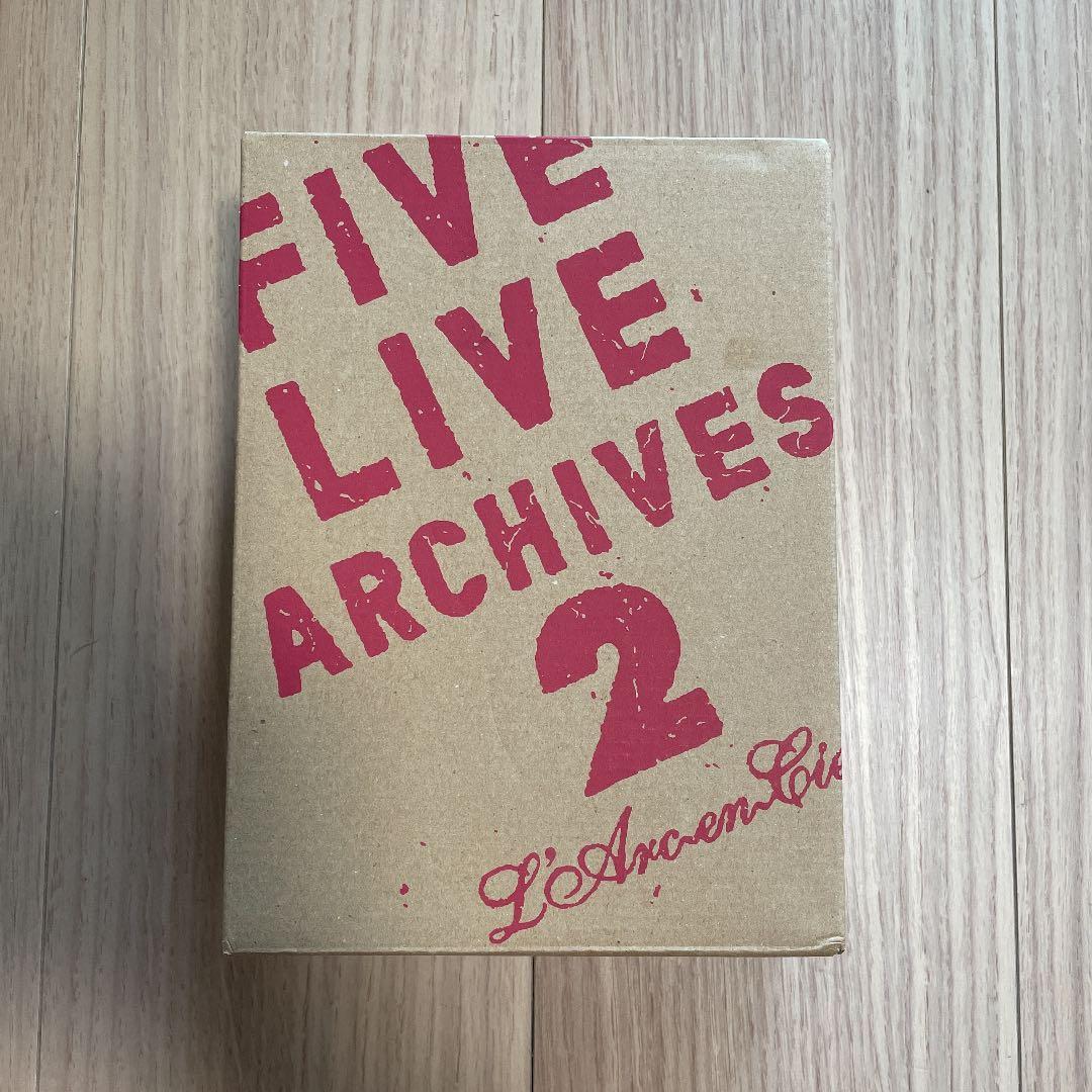 【新品未開封】ラルク　FIVE LIVE ARCHIVES 2 Amazon.co.jp: FIVE LIVE ARCHIVES 2 [DVD] : L'Arc~en~Ciel: DVD