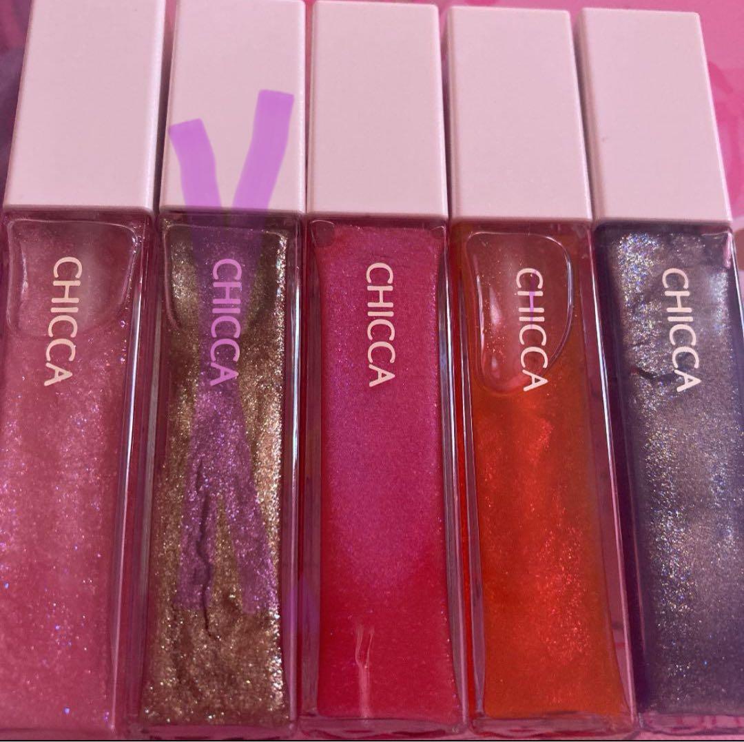 CHICCA リップグロス 4本セット CHICCA メスメリックグロスオン キッカ(CHICCA)】メスメリック グロスオン 全18色レビュー ｜ 肌らぶ