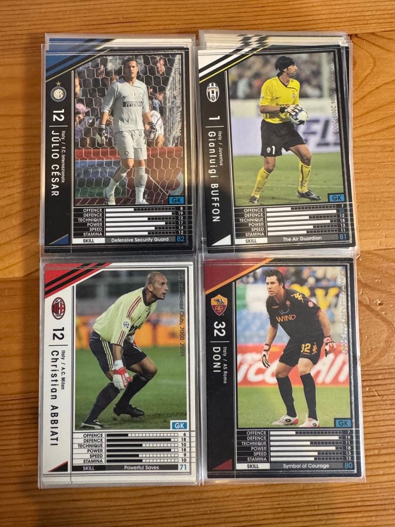 WCCF 白黒 0809 セリエAセミコンプセット - メルカリ