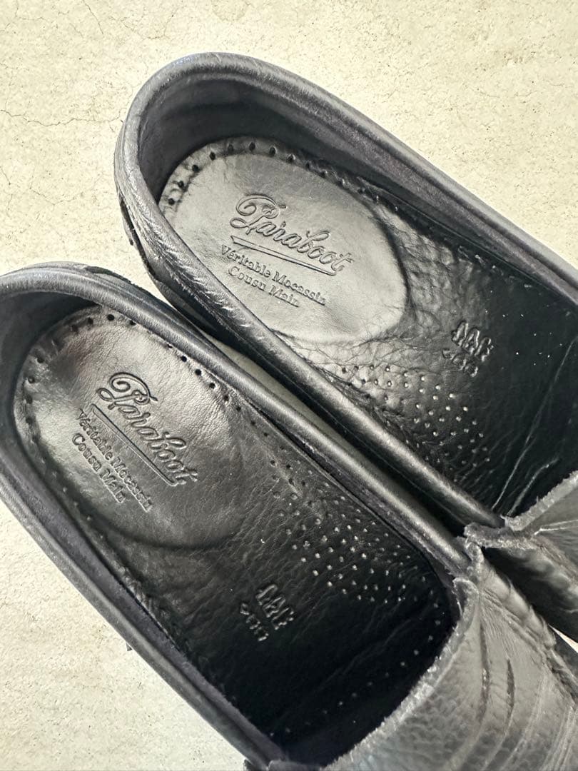 Paraboot CORAUXコローブラック　UK8(26.5cm)